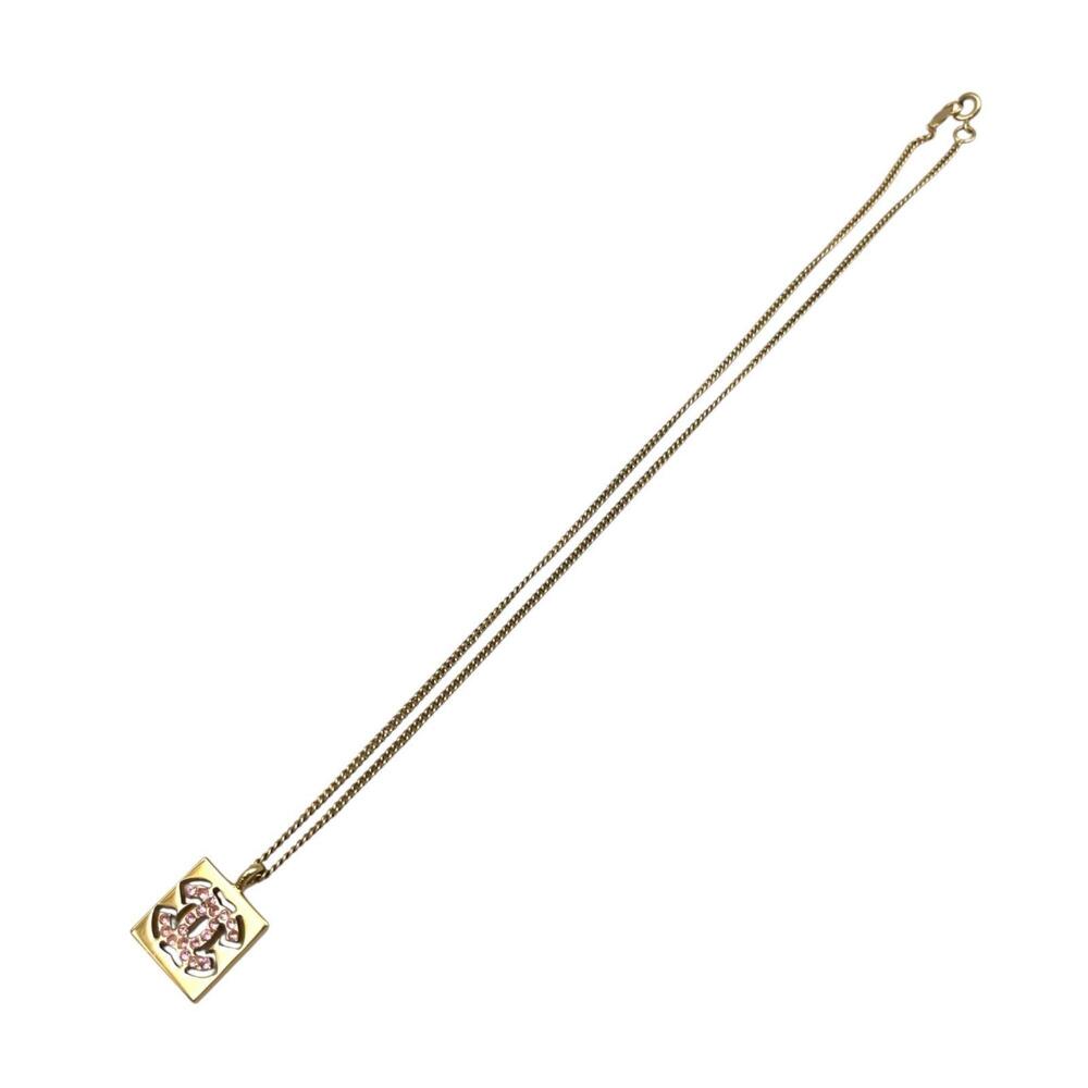 CHANEL Gold Logo Necklace - Picture 3 of 6